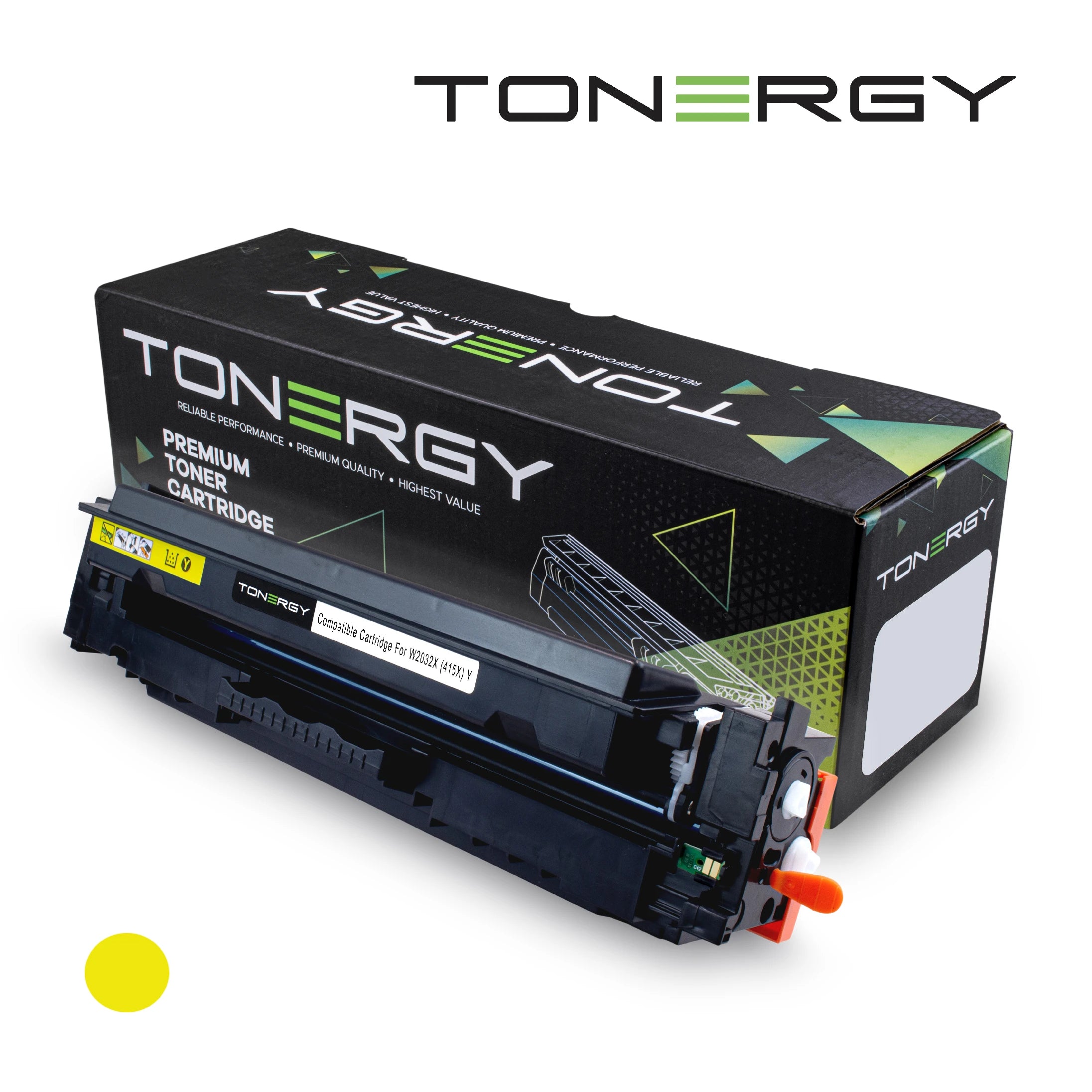 Tonergy съвместима Тонер Касета Compatible Toner Cartridge HP 415X 414X 416X W2032X W2022X W2042X Yellow, High Capacity 6k Tonergy съвместима Тонер Касета Compatible Toner Cartridge HP 415X 414X 416X W2032X W2022X W2042X Yellow, High Capacity 6k